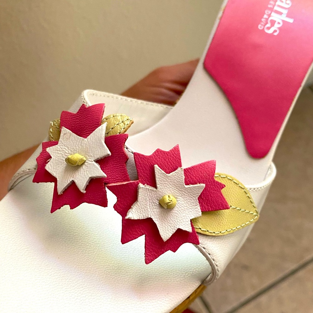 New in box Charles Davis sandals.